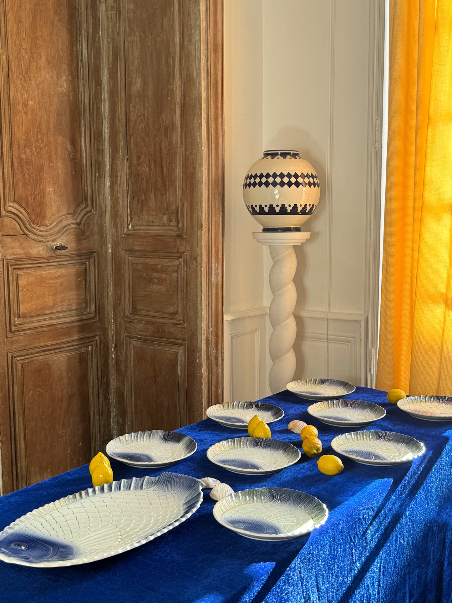 Service à poissons Sarreguemines