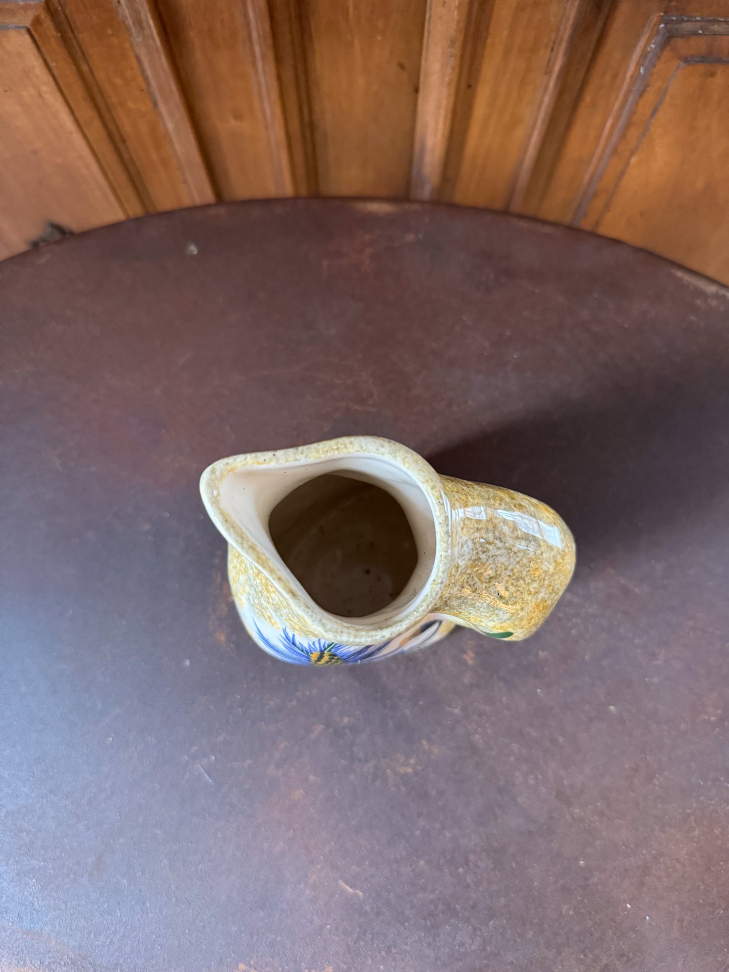 Charmant pichet à décor de bleuet